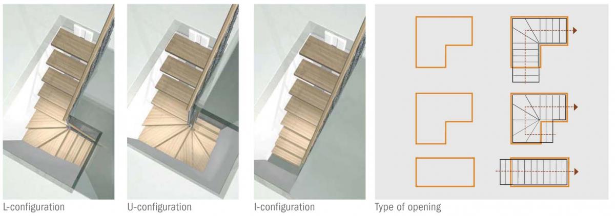 オープン階段 Mas Arke らせん階段やロフト階段 オープン階段など階段各種